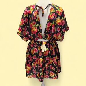 Victoria's Secret Women's multi color Cover-ups NWT 100% Silk, Size Small Summer